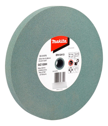 Piedra Esmeril De Banco 8''x3/4''x5/8'' Gc120h - Makita