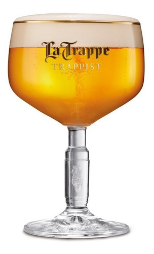 4 Pack De Cervezas Holandesas La Trappe 330 Ml + Copa