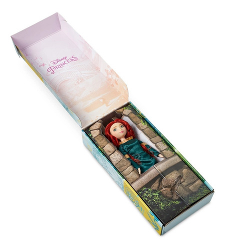 Imagen 6 de 6 de Disney Store Muñeca Merida Clasica Con Peine 2021