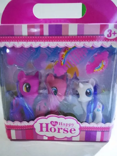 Juego De Ponys Con Sus Peines