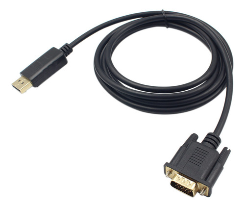 Cable Adaptador Displayport Dp A Vga Macho De 1,8 M