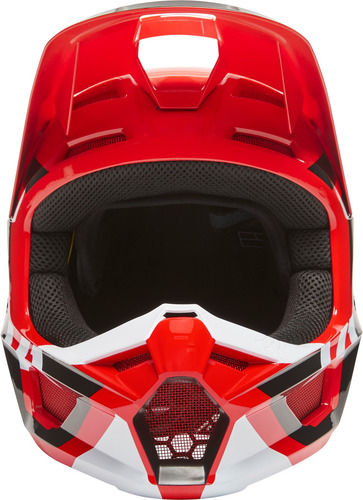 Casco Motocross Fox - V1 Lux #28001 - Red