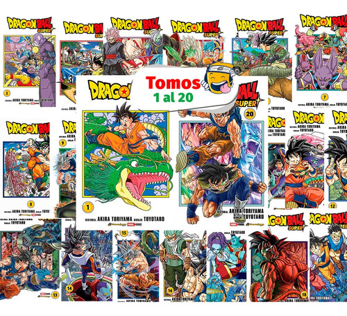 Manga Dragon Ball Super Tomos 1 Al 20 Colección En Español 
