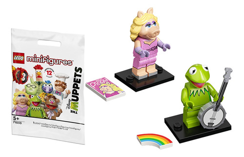 Lego Muppets 71033: Diversión En Bloques Para Armar 2 Rene Y Peggy