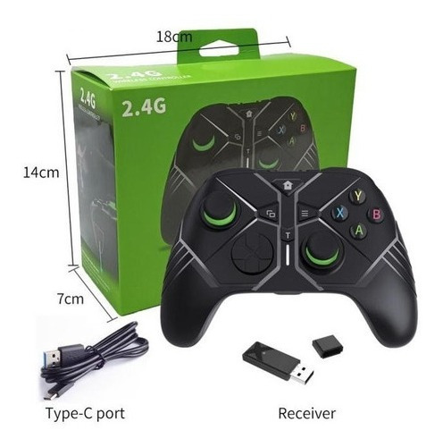 Imagen 2 de 8 de Joystick Inalamb. Xbox One Series X / S Pc Botones Traseros Negro