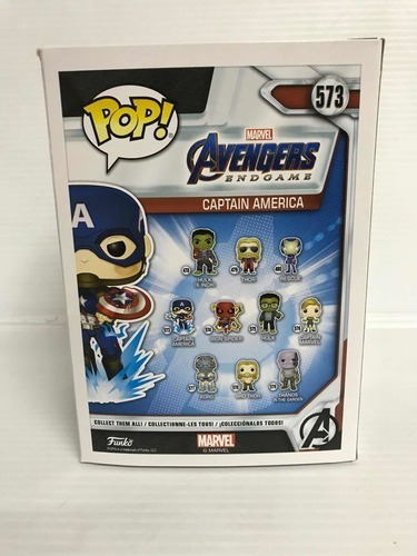 Funko Pop 573 Endgame Captain Capitan America Broken Shield