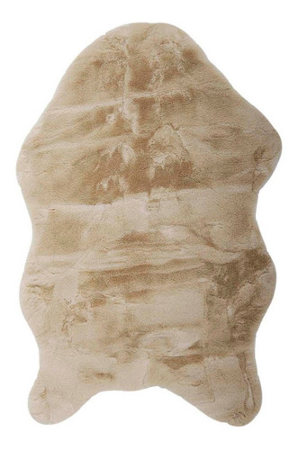 Alfombra Shaggy Luxury Soft Beige 60x90 Cms