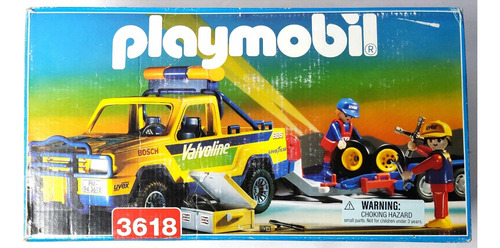 Playmobil 3618 Vehiculo De Servicio Todo Terreno 1994 Rtrmx