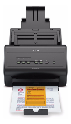 Escaner Brother Ads-2400n * 30ppm Red Usb Duplex Tribunales Color Negro