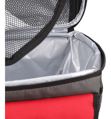 Bolso Térmico Coleman Rugged Lunch 10 Latas En Rojo | Stock 