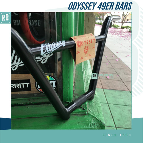 Manubrio Bicicleta Bmx Odyssey 49er 4 Piezas Cromo