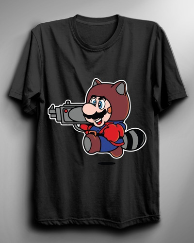 Polera De Super Mario Bros Disfraz