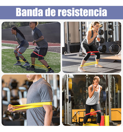 Bandas De Resistencia Ejercicio Ligas De Resistencia Yoga