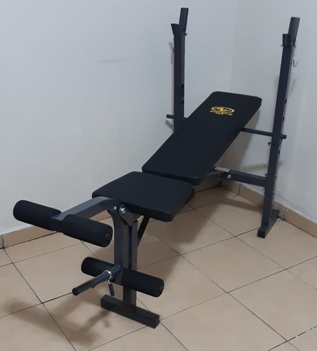 Banco Para Pesas Reclinable Con Rack Athletic Works Wmw-2110