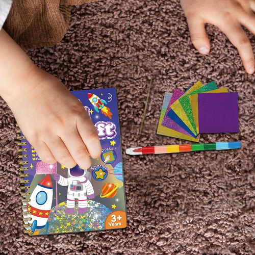 Juego De Manualidades Con Papel De Aluminio Para Niños, C