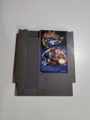 Volver Al Futuro 2 Y 3 Cartucho Nintendo Nes Original