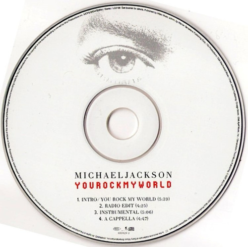 Michael Jackson: You Rock My World Cd Maxi Single Importado (Usado)