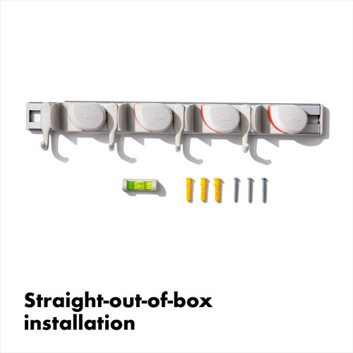 Oxo Soporte De Pared Para Colgar Artículos Expandible
