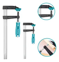 Comprar Prensa Sargento Tipo F 50x250mm Autoajustable Pack X2 Total