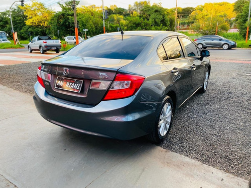 Honda Civic Sedan Lxs 1.8 Cinza 2014