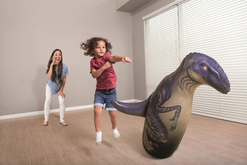 Imagen 9 de 10 de Bestway Puching Ball Inflable Dinosaurio Involcable Boxeo