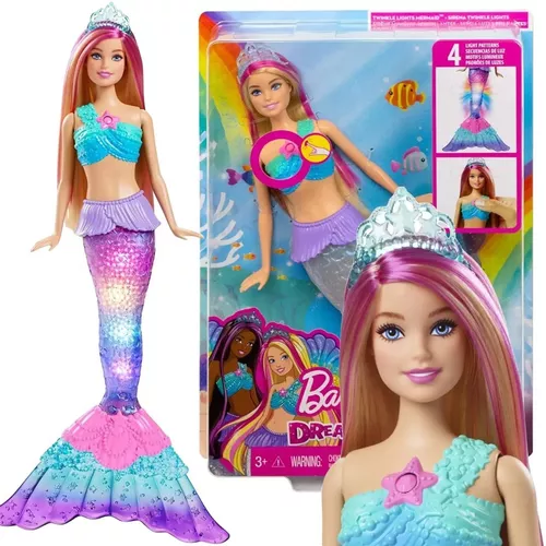 Cauda de sereia para boneca barbie