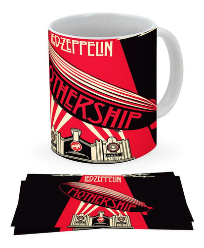 Mug Pocillo Taza Led Zeppelin Regalo 002