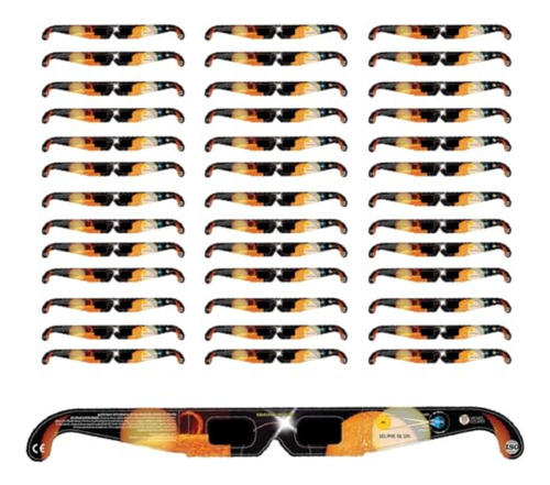 Gafas Eclipse Solar Lunt Solar Systems Paquete De 40 Bulk Pr