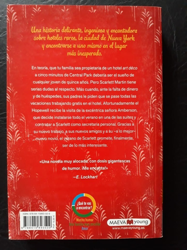 Suite Scarlett Maureen Johnson Maeva Librosur
