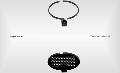 Imagem 4 de 4 de Suporte Echo Dot Smart Speaker 2º Geração Parede Ajustável