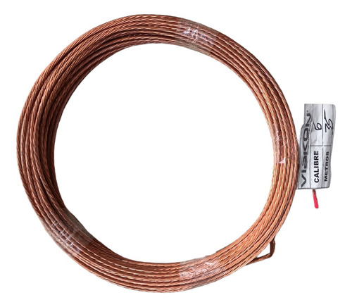 Cable Cal. 6 Mca. Viakon (rollo De 35mts) 