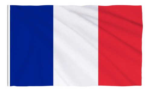 Hermosa Bandera Francia Preparado En Poliester 60x90 Cm.