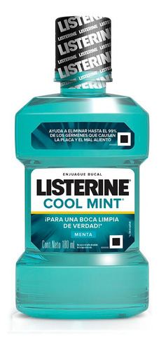 Enjuague Bucal Listerine Cool Mint Menta 180ml