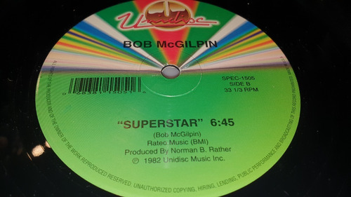 Le Pamplemousse Le Spank Bob Mcgilpin Superstar Vinilo Usa