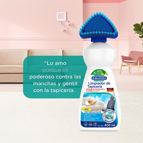 Limpiador De Tapiceria Y Colchones 400ml Dr. Beckmann