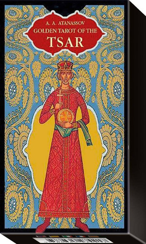 Golden Tarot Of The Tsar Lo Scarabeo Stock Ya