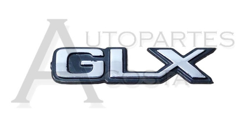 Emblema Letrero Glx Topaz Ghia Mercury Adherible Cromado