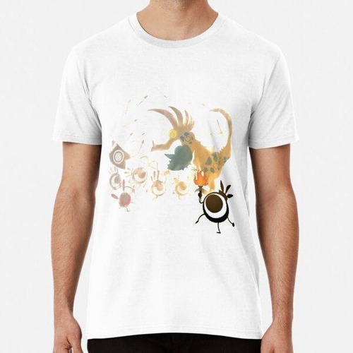 Remera Arte Rupestre De Patapon Algodon Premium