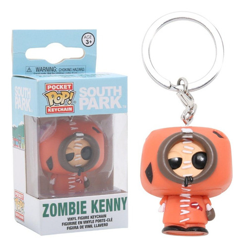 Llavero De Zombie Kenny / South Park - Incluye Caja Funko