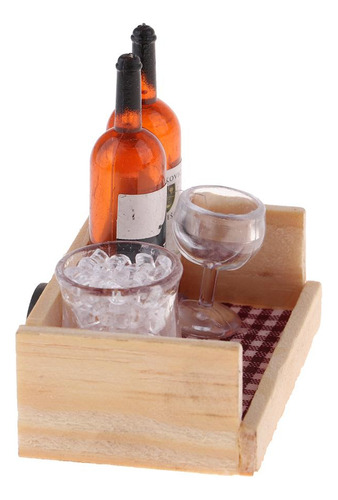 Botellas En Miniatura De Vino. Tipo D Tal Como Se Describe