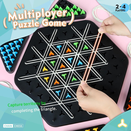 Juego De Ajedrez Chain Triangle Para Juegos Familiares