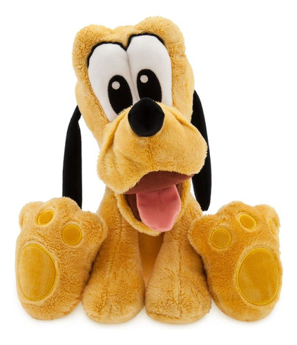 Disney Tienda Oficial Pluto Big Feet Plush  Pequeño Juguete