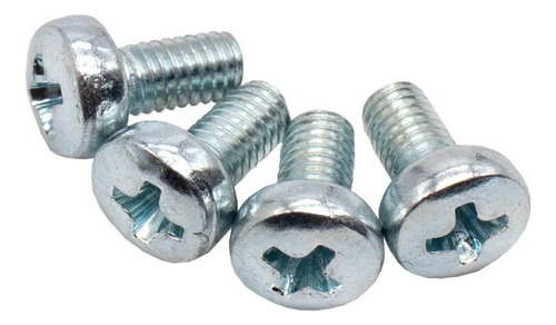 100pzs Tornillo Milimétrico M3 X 6 Mm Con Tuerca M3