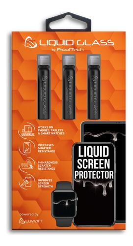 Protector De Pantalla De Vidrio Liquido Para Hasta 12 Ajuste