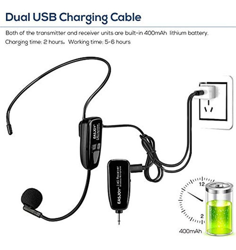 Auriculares Con Micrófono Inalámbrico, Auriculares Con De G Color Wireless headset microphone