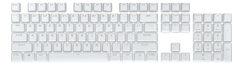 Kit De Teclas Corsair Pbt Double-shot Pro Artich White Color del teclado Blanco