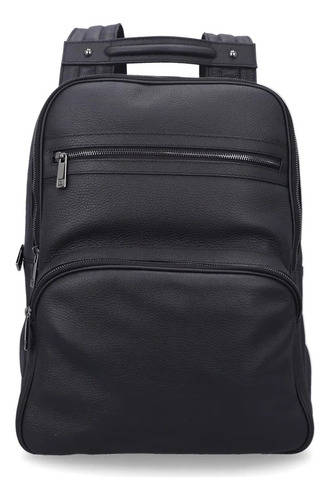 Mochila Masculina Luz Da Lua Ref. 10005872 Cor Preto Desenho Do Tecido Liso