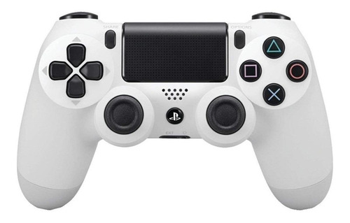 Controle joystick sem fio Sony PlayStation Dualshock 4 ps4 glacier white