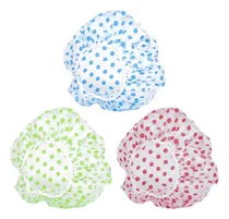 Comprar Kit 3 Toucas Para Banho Plástico Impermeável Reutilizável