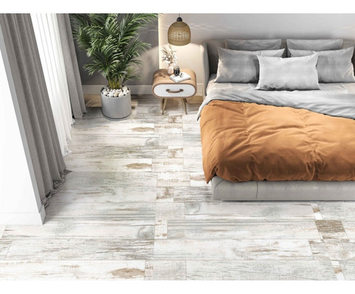 Imagen 2 de 4 de Porcelanico Tendenza 20x120 Brushed White Rectificad X M2